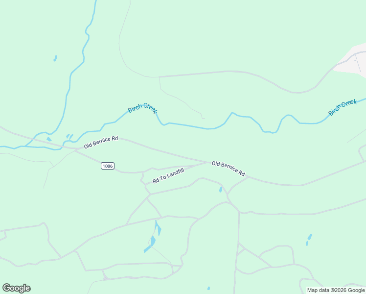 map of restaurants, bars, coffee shops, grocery stores, and more near 595 Old Bernice Road in Mildred