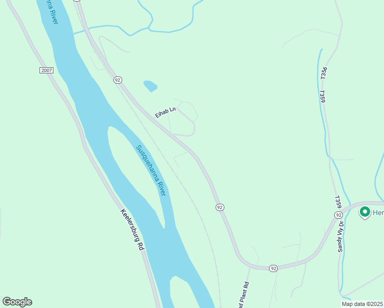 map of restaurants, bars, coffee shops, grocery stores, and more near 2 Canal Rd in Tunkhannock