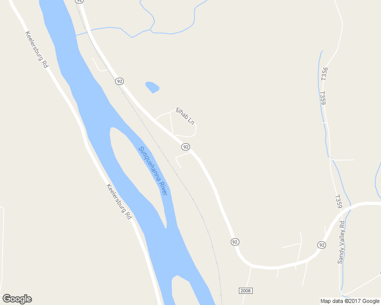 map of restaurants, bars, coffee shops, grocery stores, and more near 2 Canal Rd in Tunkhannock