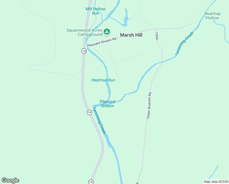 map of restaurants, bars, coffee shops, grocery stores, and more near 71 Marsh Hill Road in Trout Run