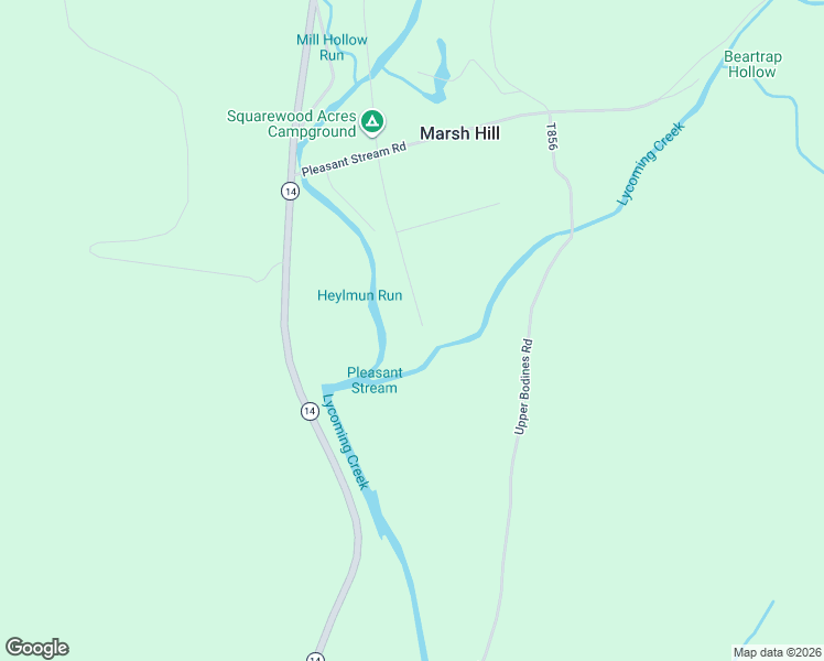 map of restaurants, bars, coffee shops, grocery stores, and more near 71 Marsh Hill Road in Trout Run