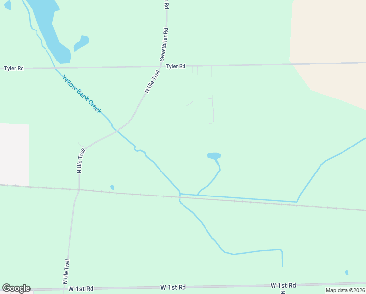 map of restaurants, bars, coffee shops, grocery stores, and more near 20455 Tyler Road in Walkerton