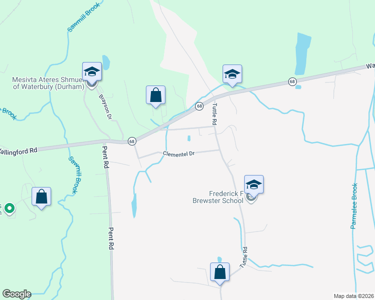 map of restaurants, bars, coffee shops, grocery stores, and more near 37 Clementel Drive in Durham