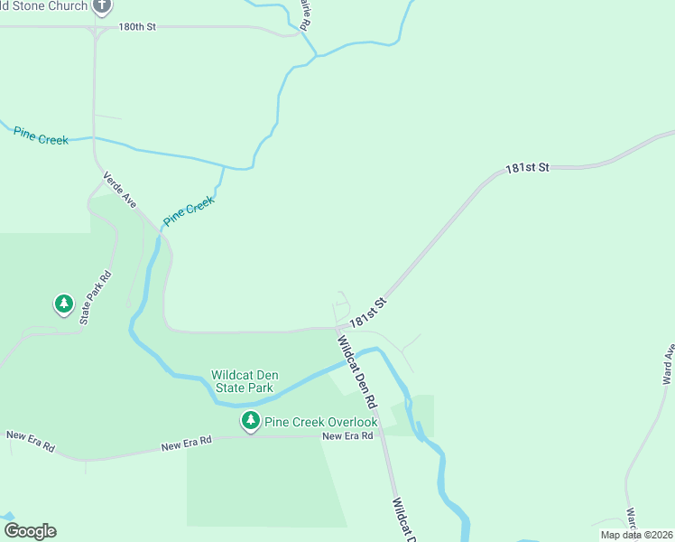 map of restaurants, bars, coffee shops, grocery stores, and more near 3561 181st Street in Muscatine