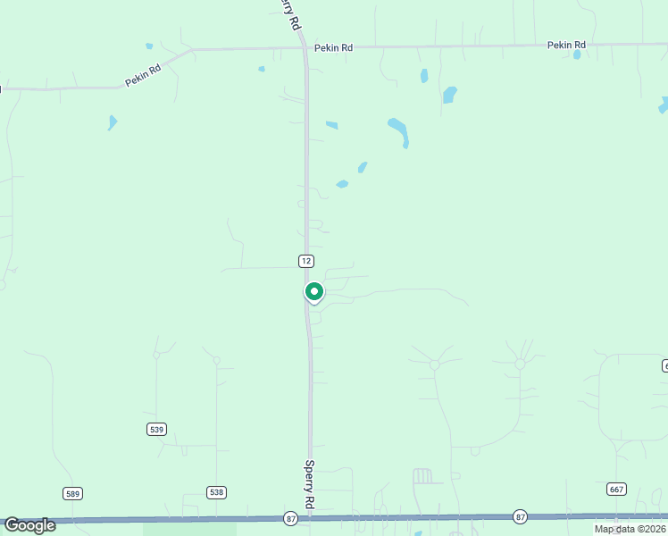 map of restaurants, bars, coffee shops, grocery stores, and more near 14525 Sperry Road in Geauga County