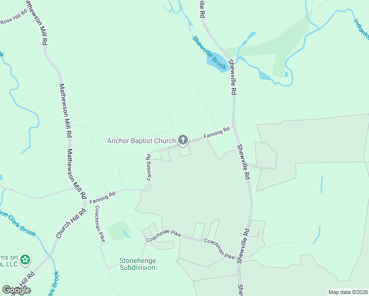 map of restaurants, bars, coffee shops, grocery stores, and more near 52 Fanning Road in Ledyard