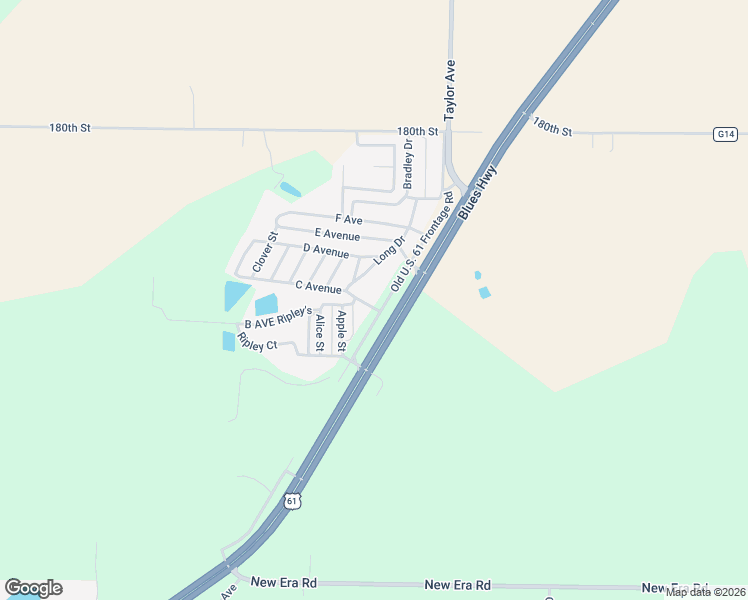 map of restaurants, bars, coffee shops, grocery stores, and more near 1127 Ripley Court in Muscatine