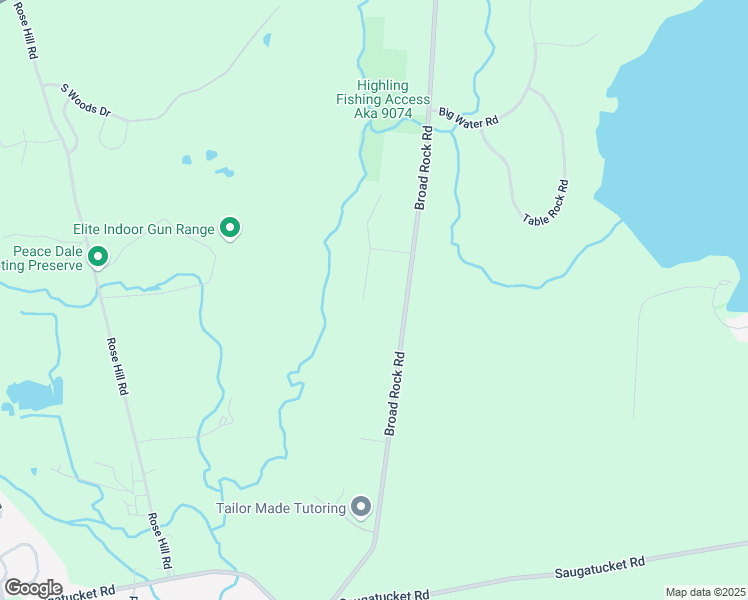 map of restaurants, bars, coffee shops, grocery stores, and more near 10 Erin Drive in South Kingstown