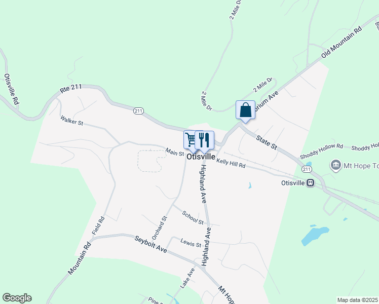 16 Main Street, Otisville NY Walk Score