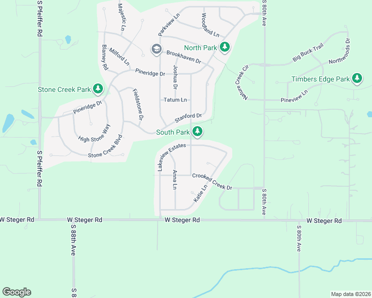 map of restaurants, bars, coffee shops, grocery stores, and more near 22900 Lakeview Estates in Frankfort