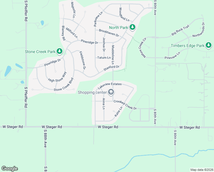 map of restaurants, bars, coffee shops, grocery stores, and more near 22924 Lakeview Estates in Frankfort