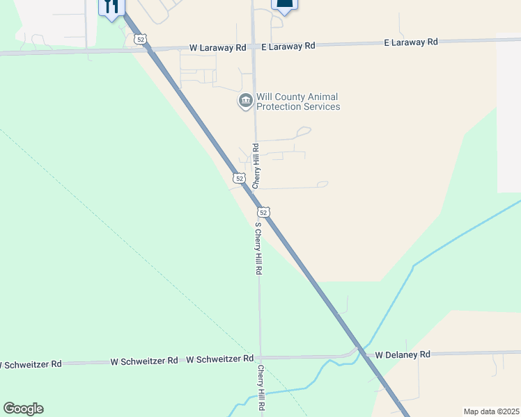 map of restaurants, bars, coffee shops, grocery stores, and more near 22901 Manhattan Road in Joliet