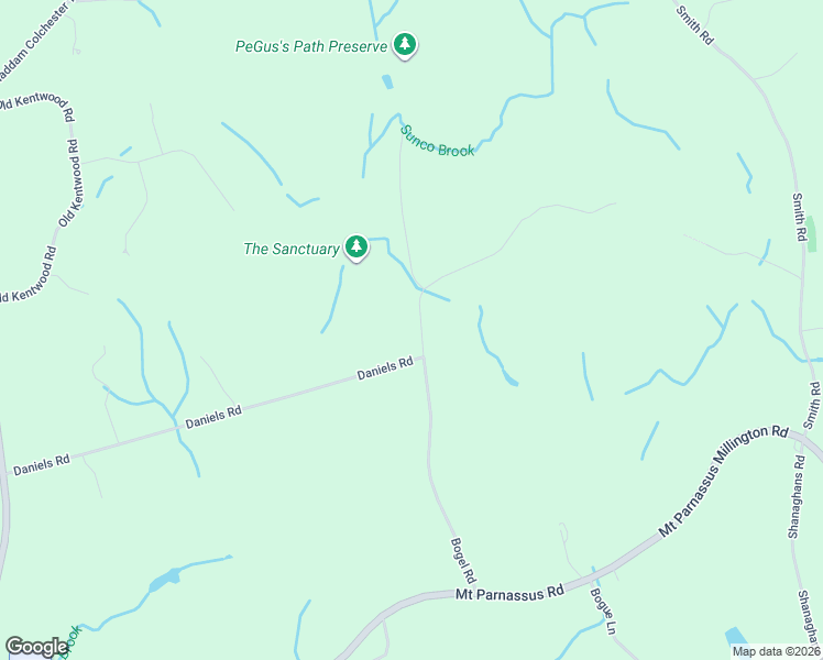 map of restaurants, bars, coffee shops, grocery stores, and more near 57 Bogel Road in East Haddam