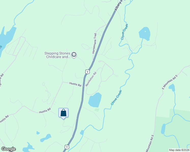 map of restaurants, bars, coffee shops, grocery stores, and more near 13 Revolution Road in Cold Spring