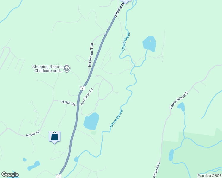 map of restaurants, bars, coffee shops, grocery stores, and more near 38 Yesterday Drive in Cold Spring