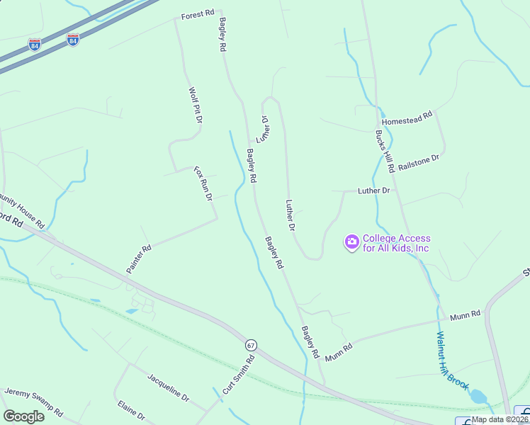 map of restaurants, bars, coffee shops, grocery stores, and more near 280 Bagley Road in Southbury