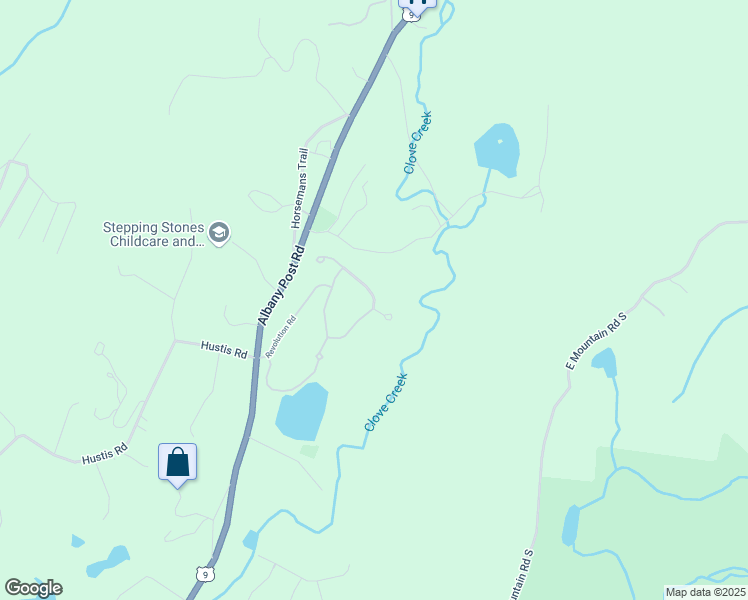 map of restaurants, bars, coffee shops, grocery stores, and more near 37 Yesterday Drive in Cold Spring