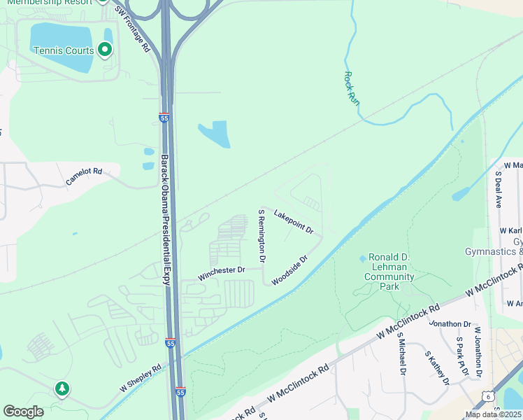 map of restaurants, bars, coffee shops, grocery stores, and more near 22420 South Remington Drive in Channahon