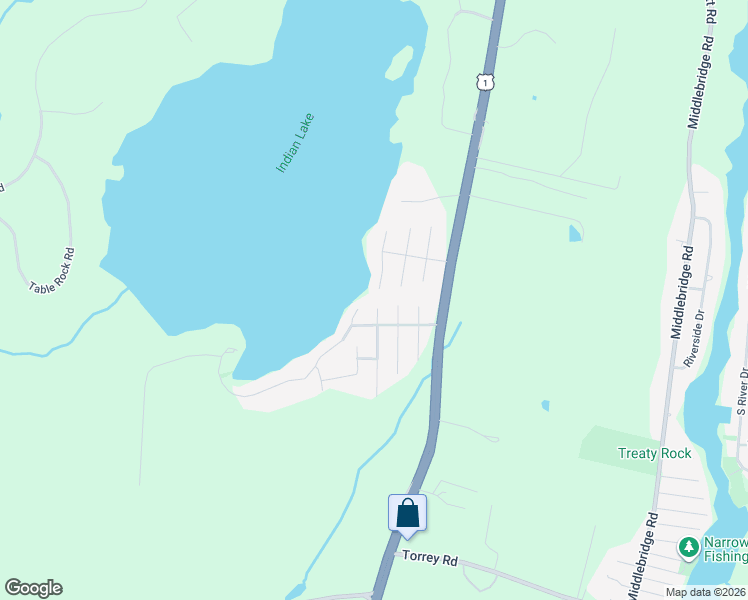map of restaurants, bars, coffee shops, grocery stores, and more near 51 Tomahawk Trail South in South Kingstown