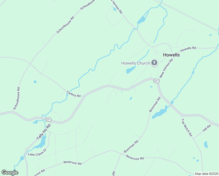 map of restaurants, bars, coffee shops, grocery stores, and more near 950 New York 211 in Middletown