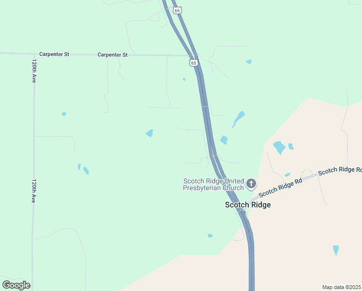 map of restaurants, bars, coffee shops, grocery stores, and more near 3380 Highway 65 69 in Carlisle