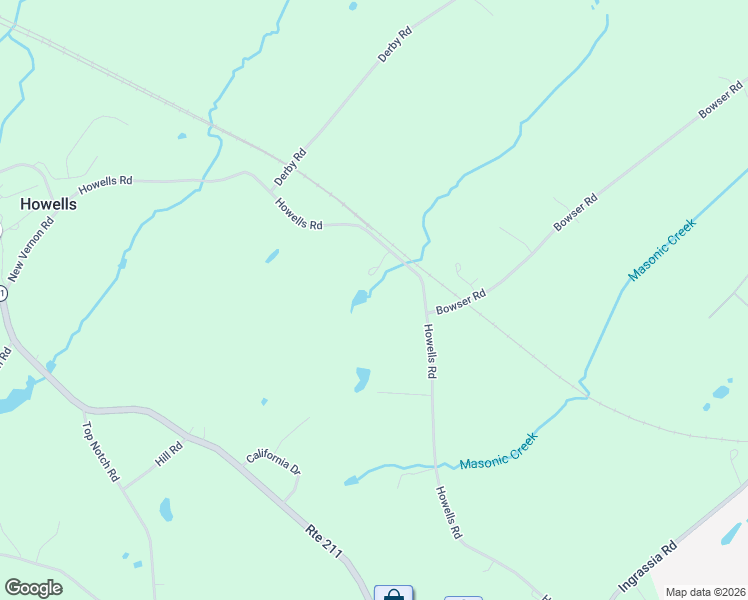 map of restaurants, bars, coffee shops, grocery stores, and more near 256 Howells Road in Middletown