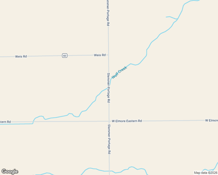 map of restaurants, bars, coffee shops, grocery stores, and more near Township Highway 43 in Oak Harbor