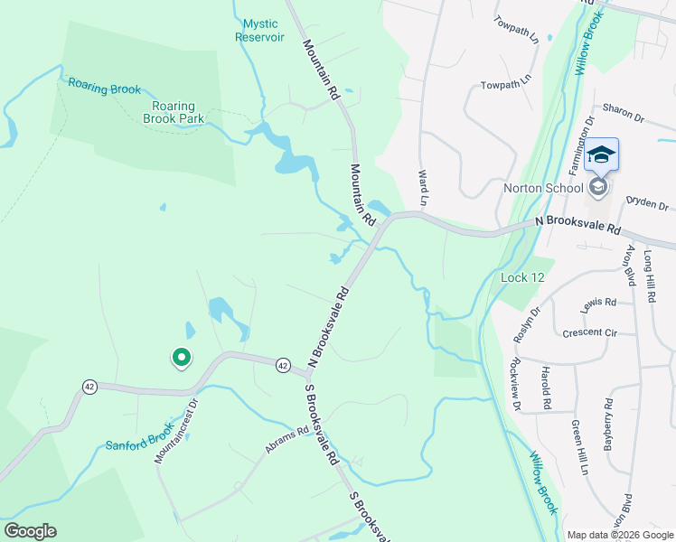 map of restaurants, bars, coffee shops, grocery stores, and more near 768 North Brooksvale Road in Cheshire
