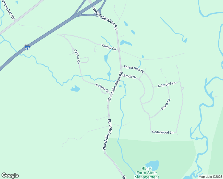 map of restaurants, bars, coffee shops, grocery stores, and more near 299 Woodville Alton Road in Hopkinton