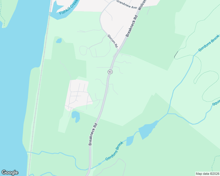 map of restaurants, bars, coffee shops, grocery stores, and more near 508 New York 9D in Beacon