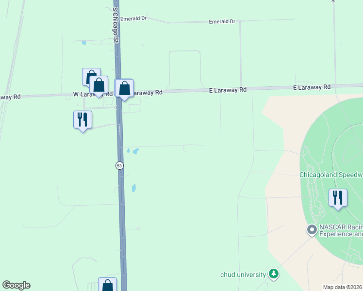 map of restaurants, bars, coffee shops, grocery stores, and more near 216 Zipf Road in Joliet