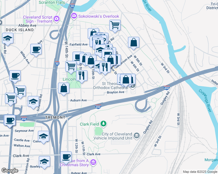 2472 Tremont Avenue, Cleveland OH - Walk Score