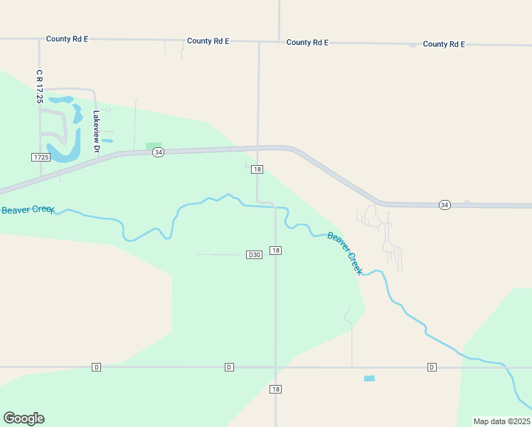 map of restaurants, bars, coffee shops, grocery stores, and more near 4461-4691 County Road 18 in Bryan