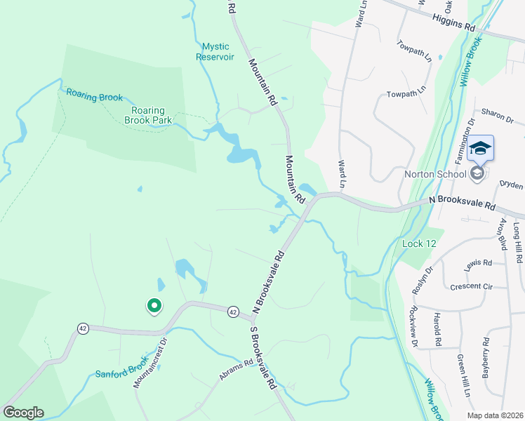 map of restaurants, bars, coffee shops, grocery stores, and more near 5 Whispering Hollow Court in Cheshire