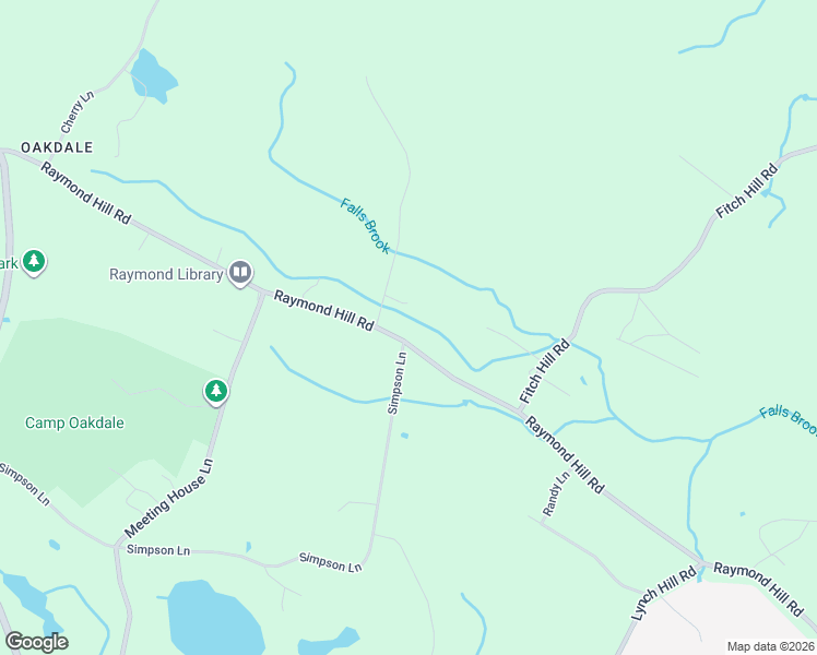 map of restaurants, bars, coffee shops, grocery stores, and more near 749 Raymond Hill Road in Montville