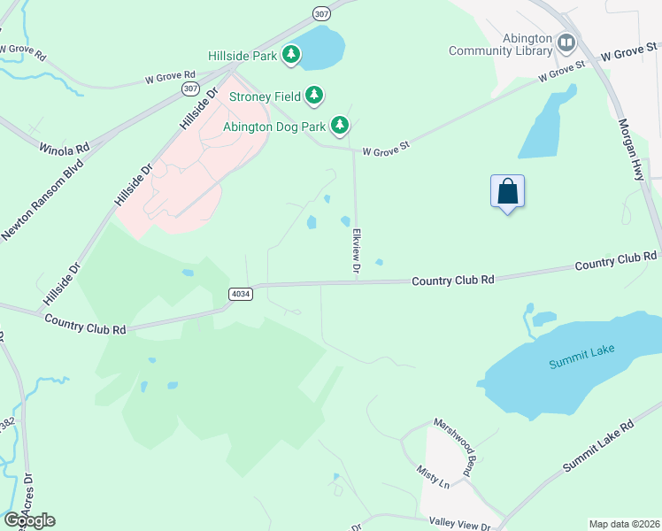 map of restaurants, bars, coffee shops, grocery stores, and more near 1208 Country Club Road in Clarks Summit