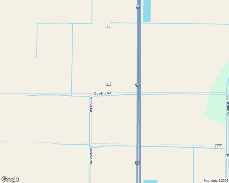 map of restaurants, bars, coffee shops, grocery stores, and more near 11786 Dowling Road in Bowling Green