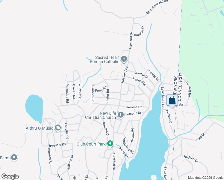map of restaurants, bars, coffee shops, grocery stores, and more near 11 Thames Rd in Patterson