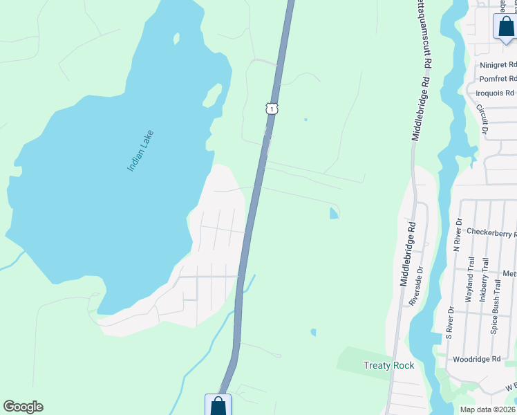 map of restaurants, bars, coffee shops, grocery stores, and more near 3680 Tower Hill Road in South Kingstown