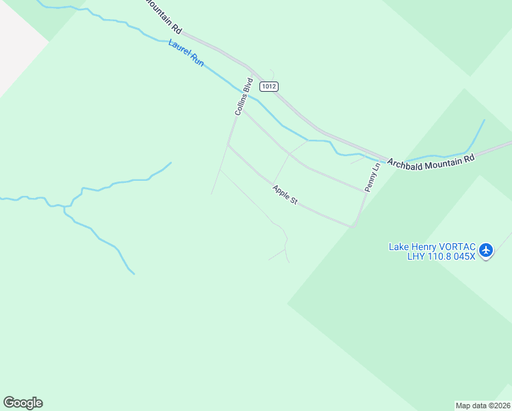 map of restaurants, bars, coffee shops, grocery stores, and more near Berry Road in Archbald