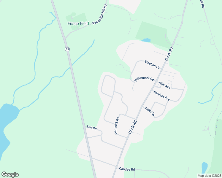 map of restaurants, bars, coffee shops, grocery stores, and more near 27 Woodcrest Drive in Prospect