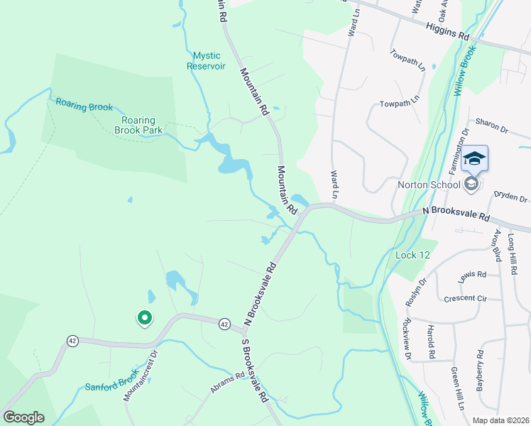 map of restaurants, bars, coffee shops, grocery stores, and more near 5 Whispering Hollow Court in Cheshire
