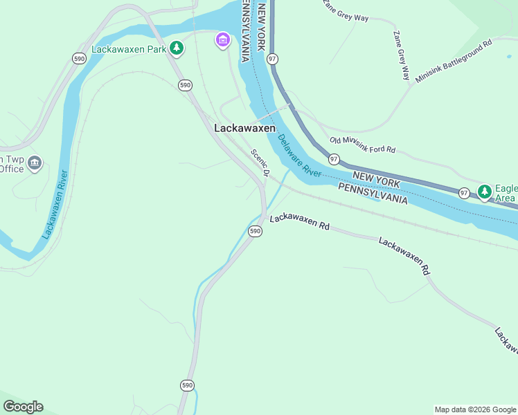 map of restaurants, bars, coffee shops, grocery stores, and more near 684 Hamlin Highway in Pike