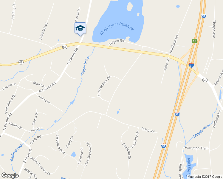 map of restaurants, bars, coffee shops, grocery stores, and more near 19 Leigus Rd in Wallingford