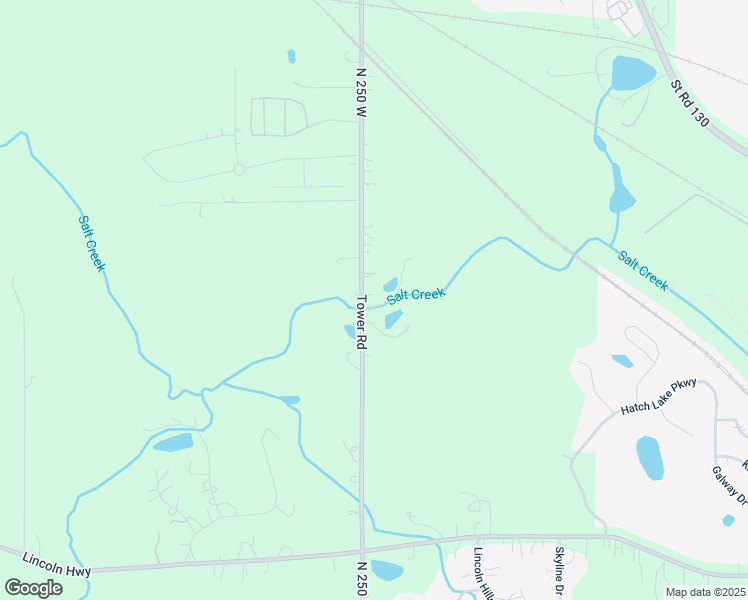 map of restaurants, bars, coffee shops, grocery stores, and more near 307 North 250 West in Valparaiso