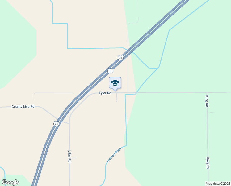 map of restaurants, bars, coffee shops, grocery stores, and more near 12645 Tyler Road in Lakeville