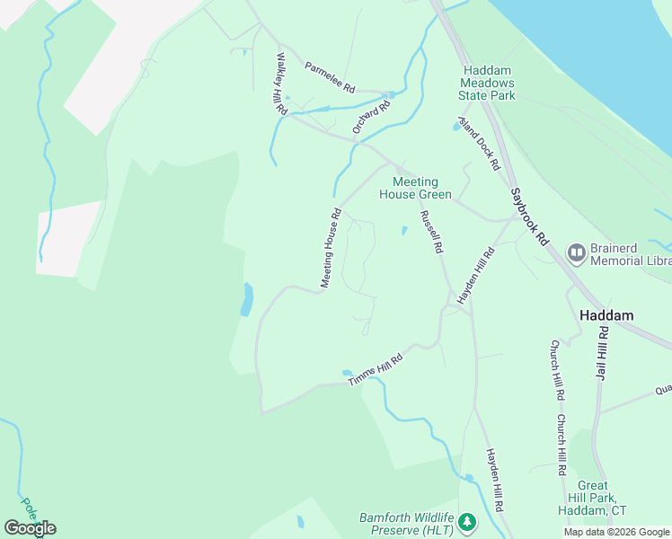 map of restaurants, bars, coffee shops, grocery stores, and more near 89 Oak Ridge Drive in Haddam