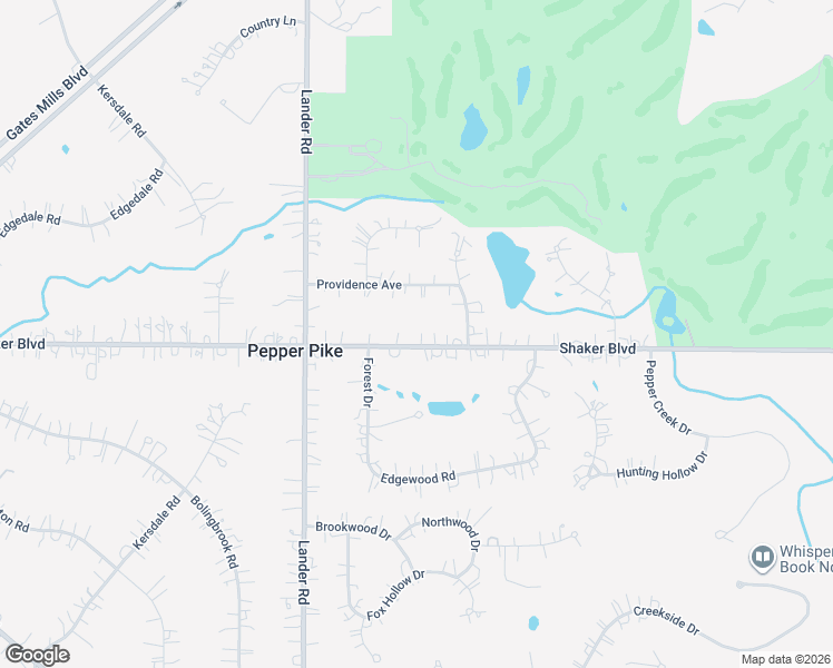 map of restaurants, bars, coffee shops, grocery stores, and more near 31010 Providence Avenue in Pepper Pike
