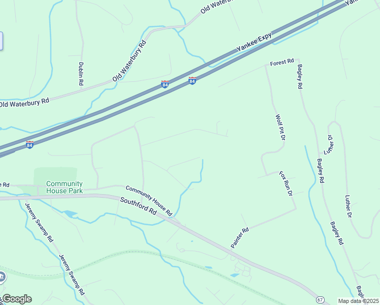 map of restaurants, bars, coffee shops, grocery stores, and more near 96 Lantern Park Lane South in Southbury