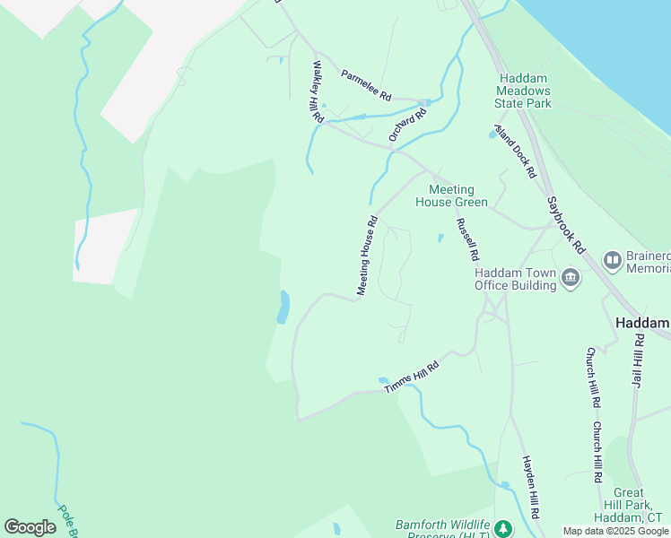 map of restaurants, bars, coffee shops, grocery stores, and more near 92 Meeting House Road in Haddam